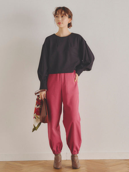 コンパクトミニ裏毛プルオーバー≪洗濯機で洗える≫