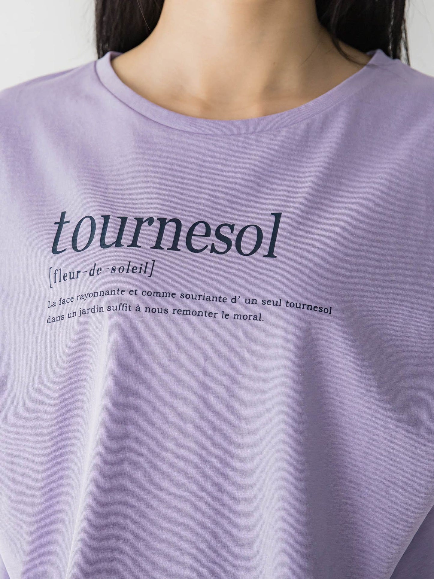 プレーティングタックプリントTシャツ≪洗濯機で洗える≫