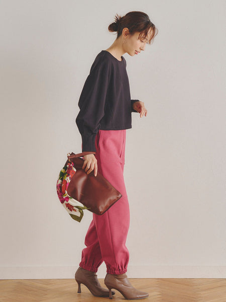 コンパクトミニ裏毛プルオーバー≪洗濯機で洗える≫