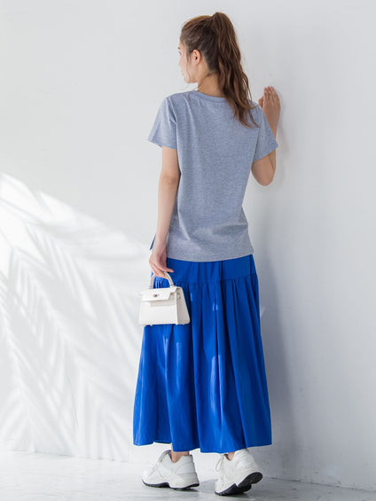 【大人も取り入れやすい1枚】ロゴTシャツ《洗濯機で洗える》