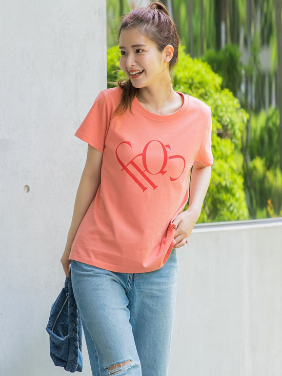 【大人も取り入れやすい1枚】ロゴTシャツ《洗濯機で洗える》