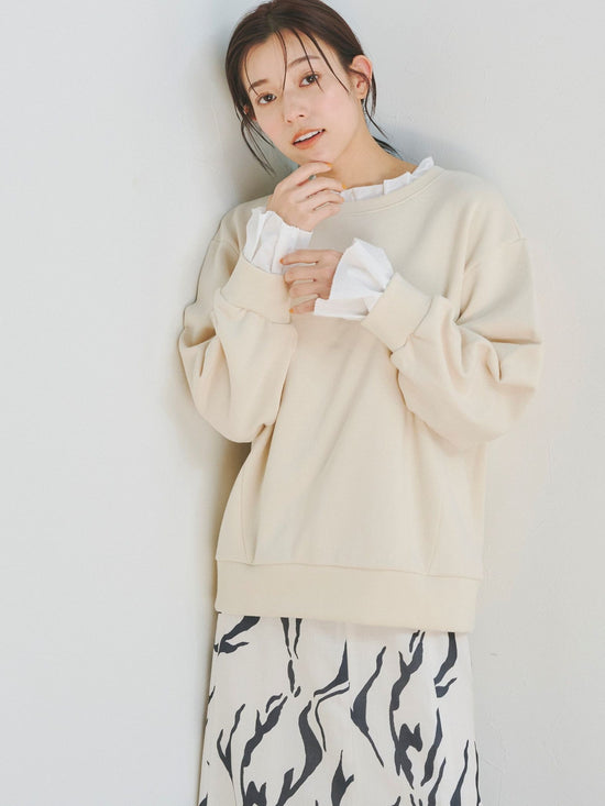 布帛ドッキングトップス《手洗い可能》