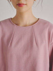 コンパクトミニ裏毛プルオーバー≪洗濯機で洗える≫