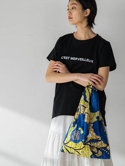 ロゴプリントベーシックTシャツ≪洗濯機で洗える≫