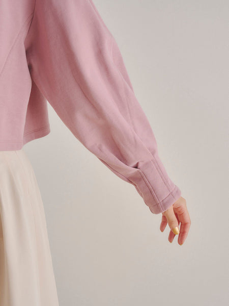 コンパクトミニ裏毛プルオーバー≪洗濯機で洗える≫