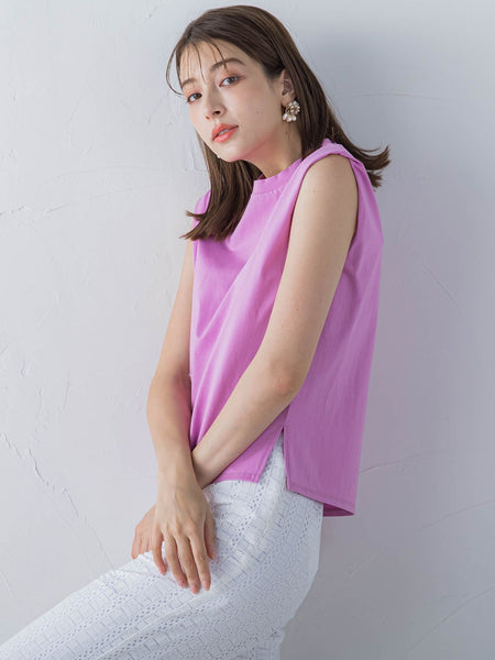 フレンチスリーブカットソー ≪手洗い可能≫