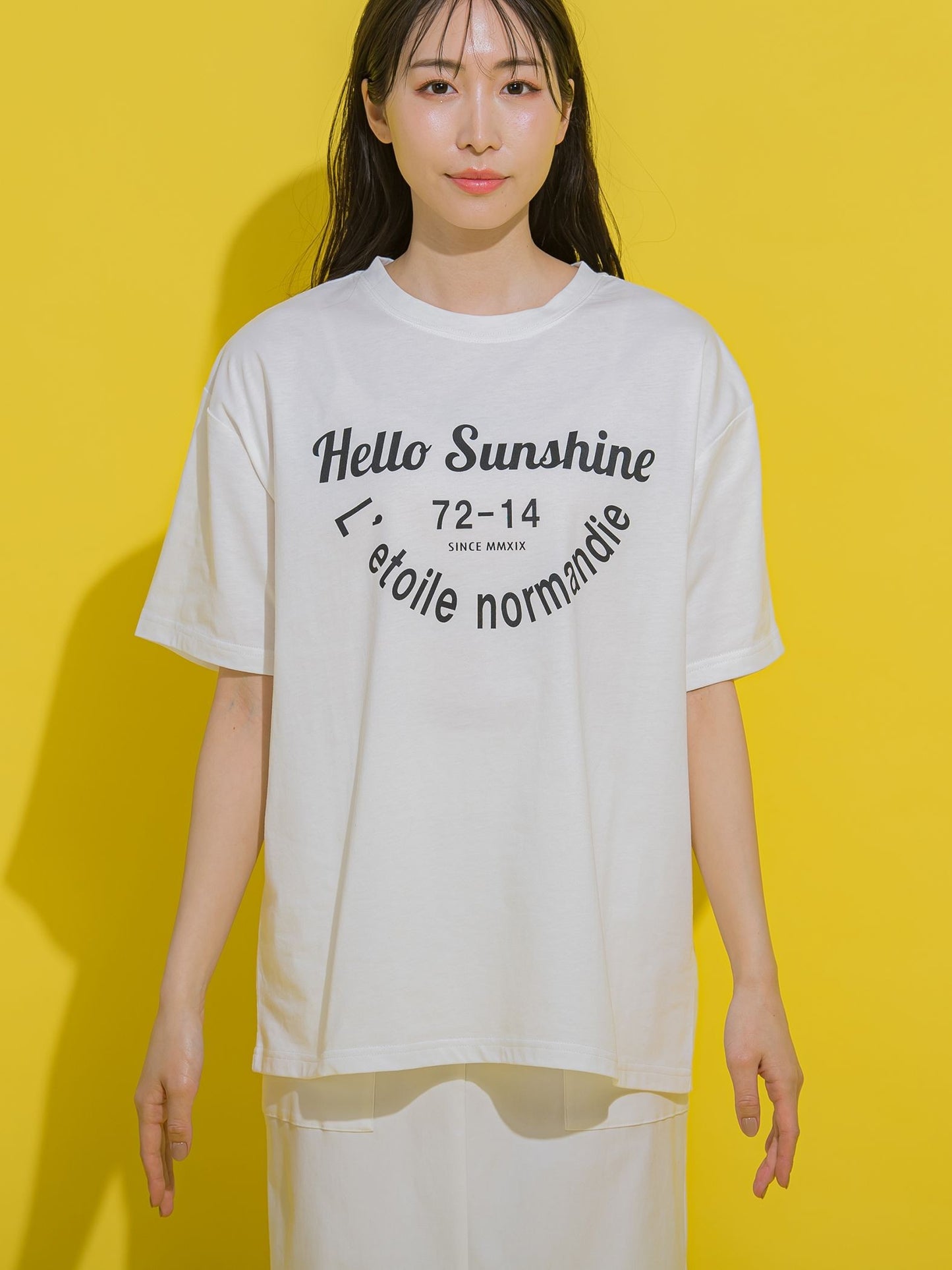 【カフェ風のロゴが可愛い】カフェロゴTシャツ《洗濯機で洗える》
