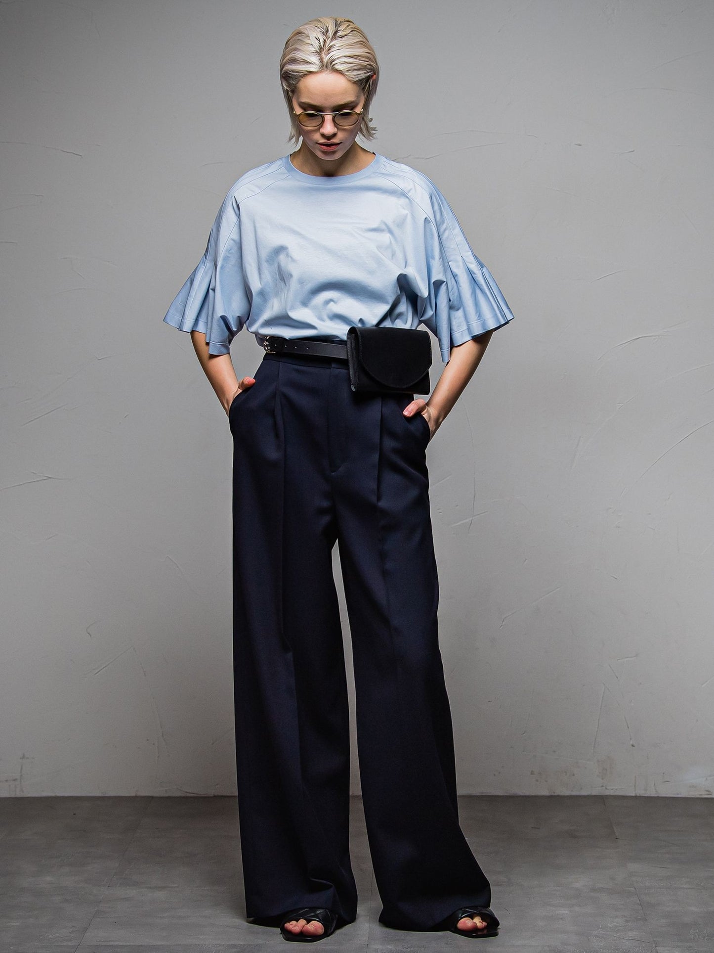 SOPHIA フラワースリーブTOP