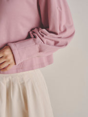 コンパクトミニ裏毛プルオーバー≪洗濯機で洗える≫