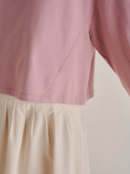 コンパクトミニ裏毛プルオーバー≪洗濯機で洗える≫