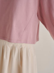 コンパクトミニ裏毛プルオーバー≪洗濯機で洗える≫