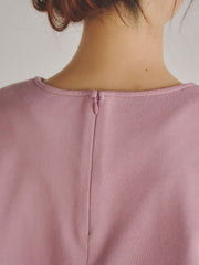 コンパクトミニ裏毛プルオーバー≪洗濯機で洗える≫